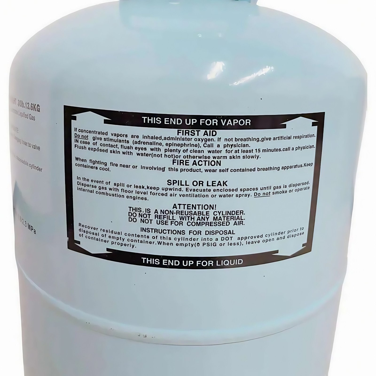 R134A REFRIGERANT(30Pounds) - 图片 3