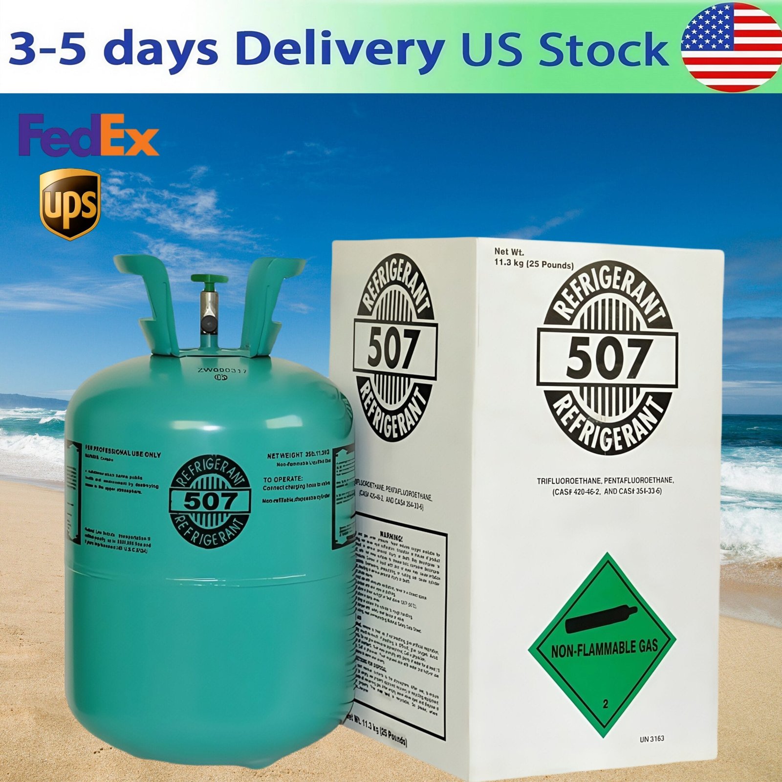 R507 REFRIGERANT(24Pounds) - 图片 2